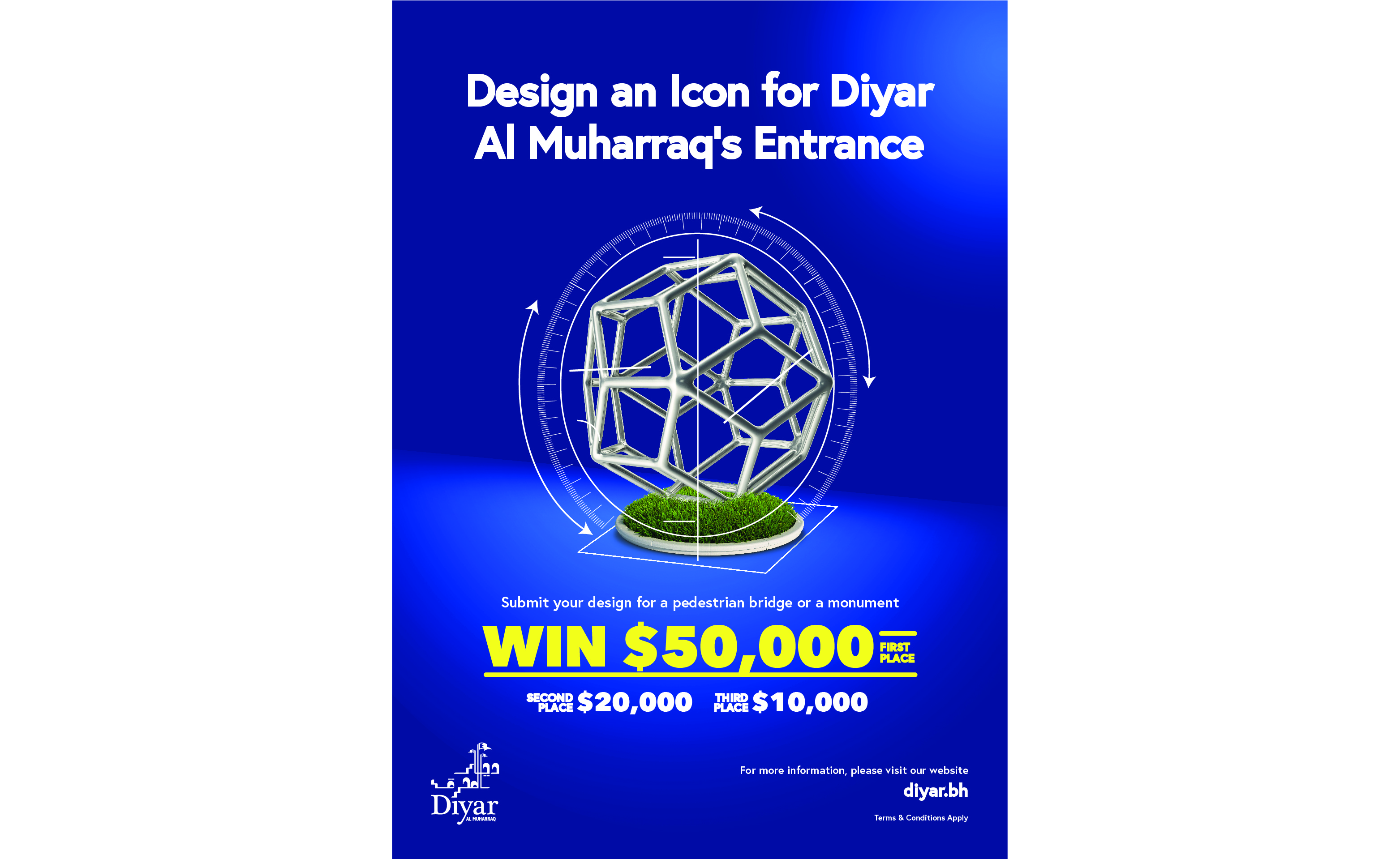 Diyar Al Muharraq Announces its Competition to Design an Architectural Landmark for the Entrance of the City