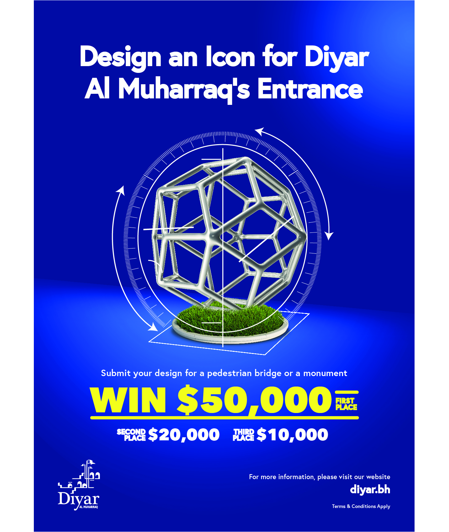 Diyar Al Muharraq Announces its Competition to Design an Architectural Landmark for the Entrance of the City